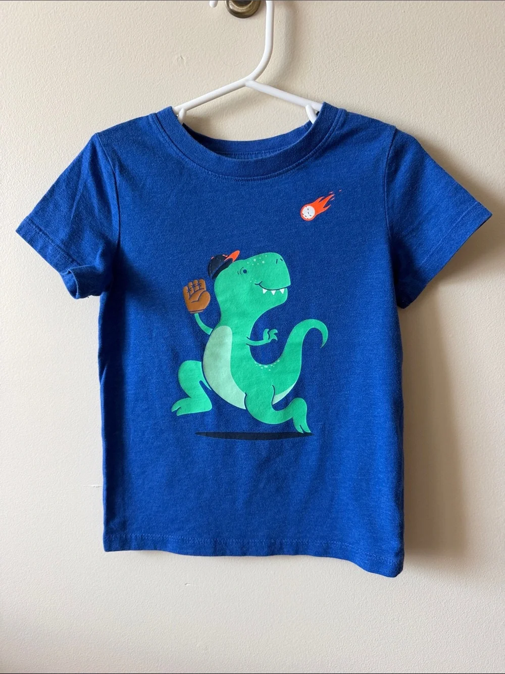 Bundle Cat & Jack Boys Tees Size 3T Navy and Gray Short-Sleev